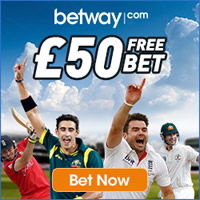 Betway £50 Free Bet